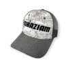 Azhiaziam "Grey Paradise" Curved Bill with Mesh Hat