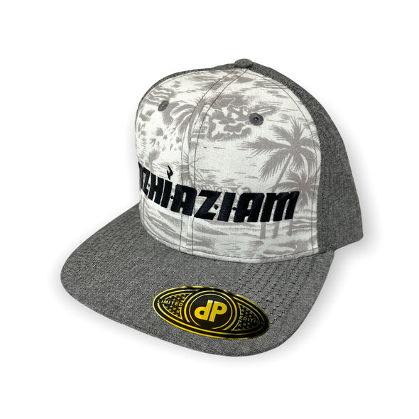 Azhiaziam "Coffee Floral Denim" Hat