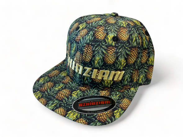 Tropical Pineapple Snapback - Flat Bill