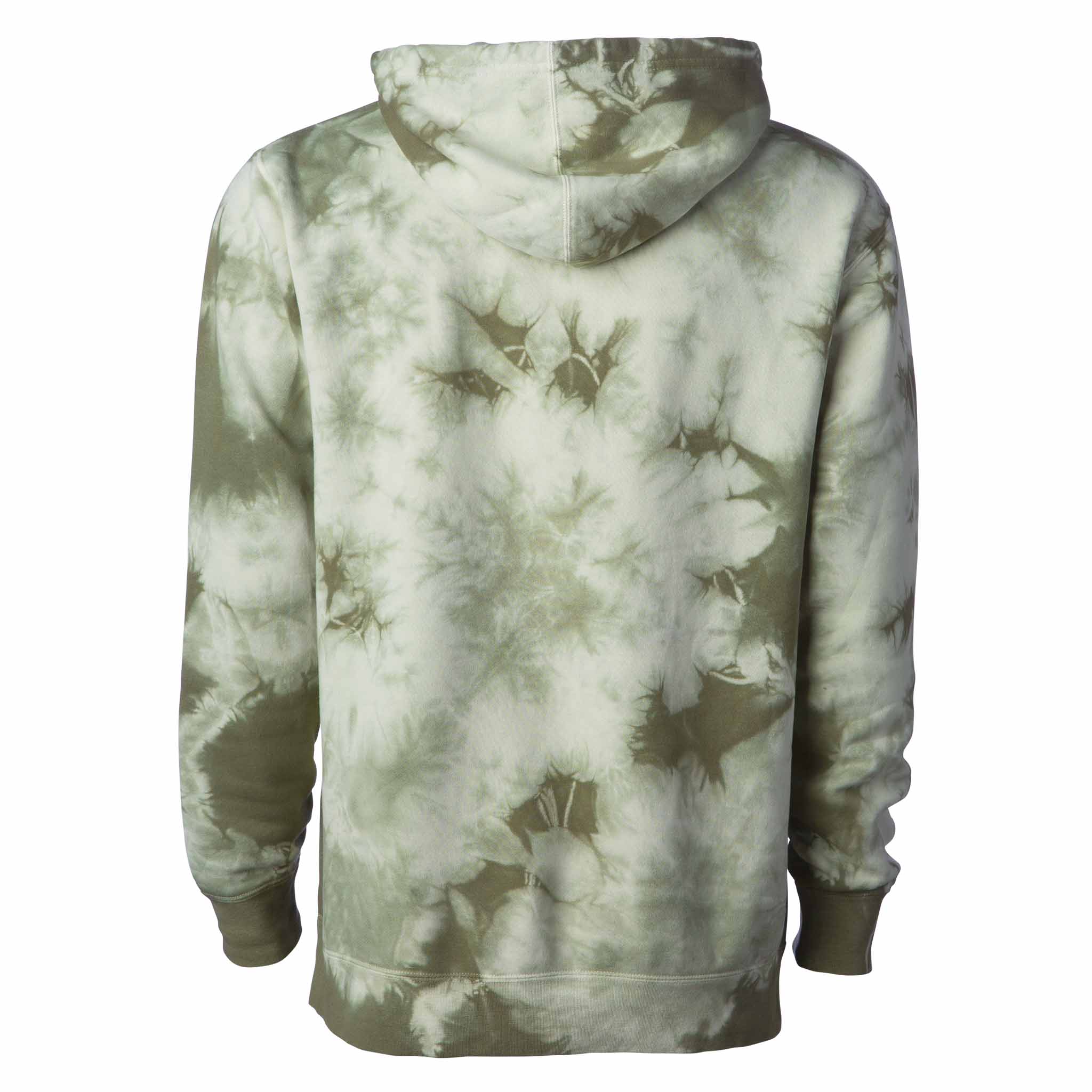 Olive green tie dye hoodie deals
