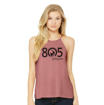Azhiaziam "805" Flowy High Neck Tank