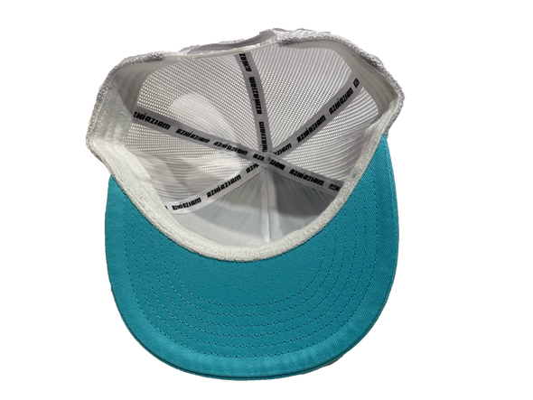 Azhiaziam Custom Curved Bill Snapback - Teal