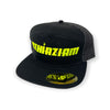 Azhiaziam "Black / Black Denim 7 PANEL" Hat