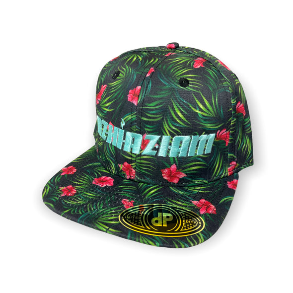 Azhiaziam "Black Hibiscus" Hat