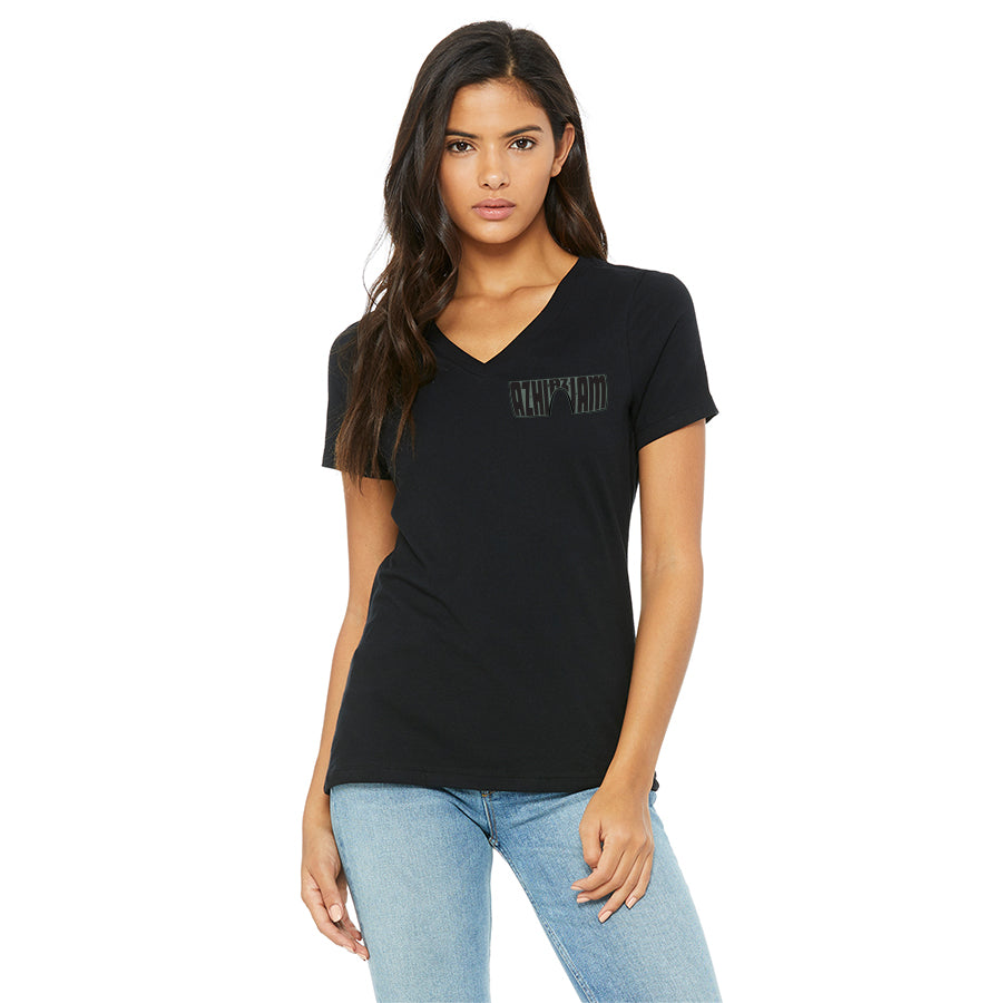 Urban Backwoods 'V = Pizza II' Women's T-Shirt - Premium Cotton, Photo-Realistic Print