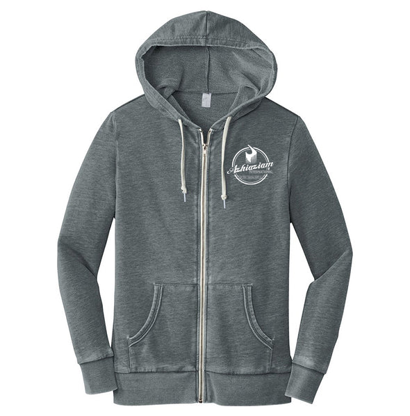 Women's Lightweight "Established" Burnout Hoodie