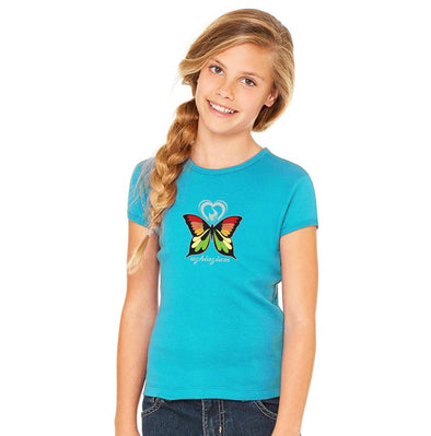 Girl's Azhiaziam "Butterfly" T-Shirt