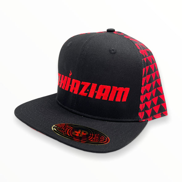 Azhiaziam “Red Triangles" Hat