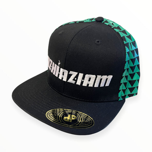 Azhiaziam "Green Triangles" Hat