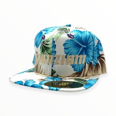 Azhiaziam "Blue Hibiscus" Hat