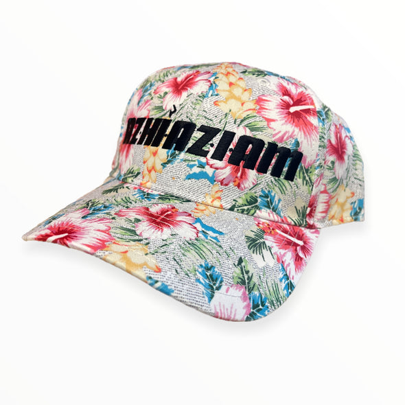 Azhiaziam "Floral" Curved Bill Hat