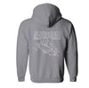 Azhiaziam Octopus Zip Hoodie