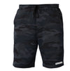 Azhiaziam Black Camo Sweat Shorts