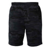 Azhiaziam Black Camo Sweat Shorts