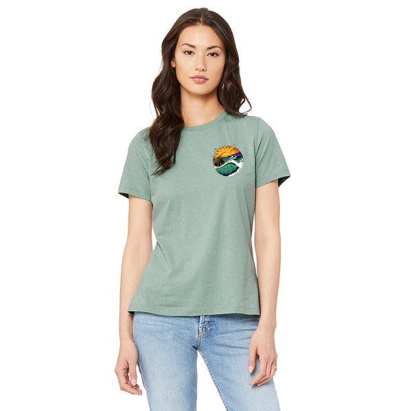 Women's "Piedras" Crew Tee