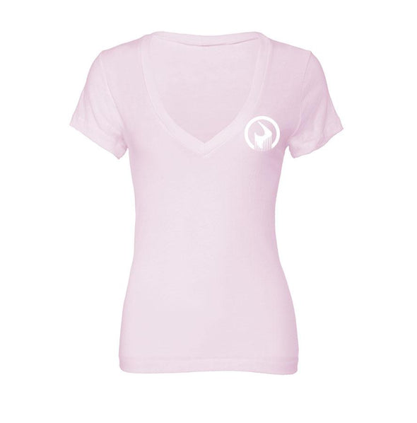 Women’s V-Neck Global Fire T-Shirt